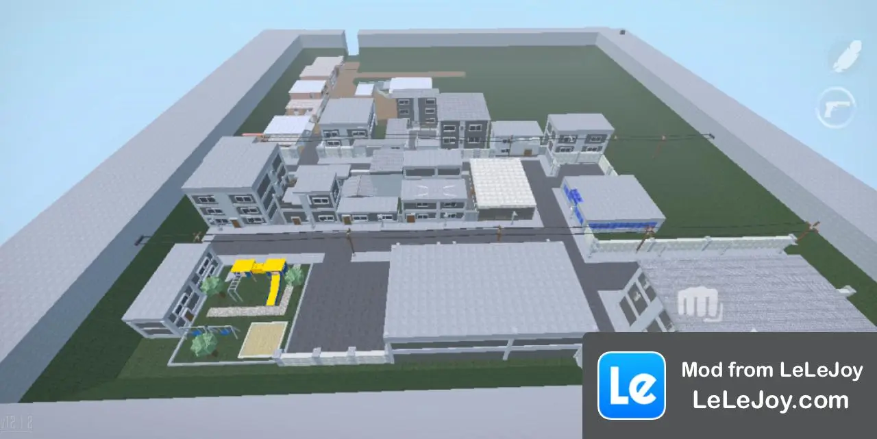 Town Map (Lots Of Houses)