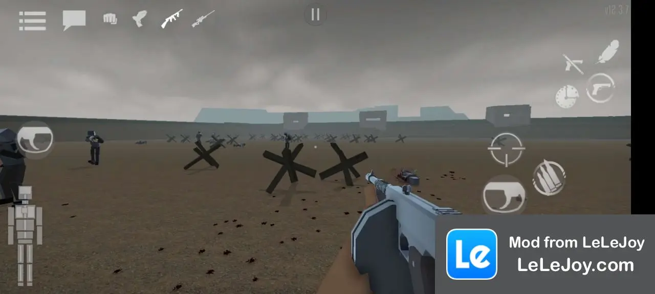 D-Day Battlefield Map