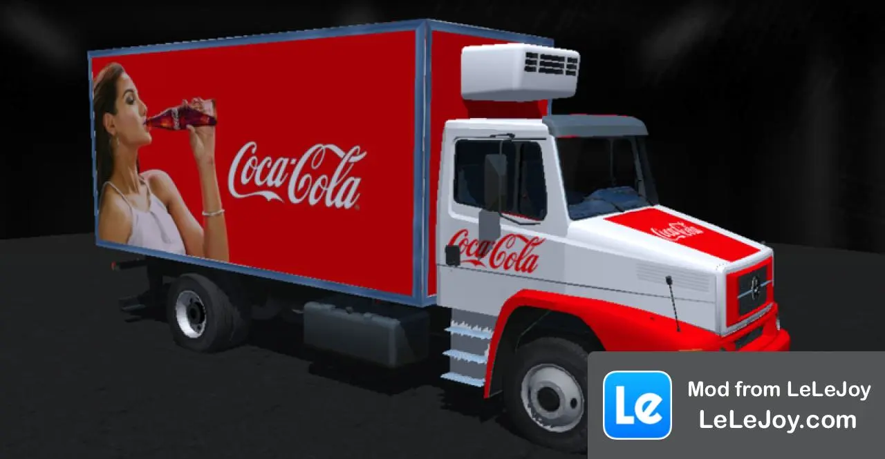 Mercedes 1620 skin Coco Cola