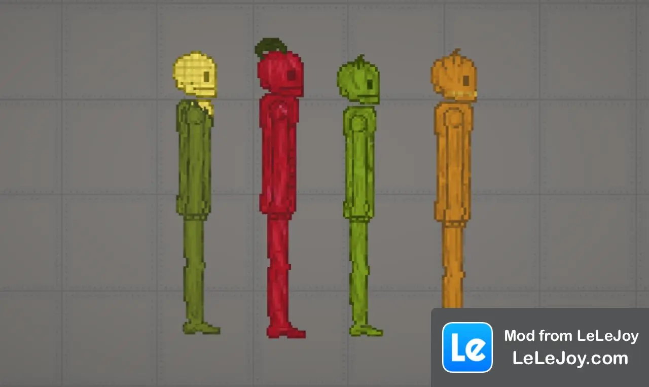 高清甜瓜人物模组