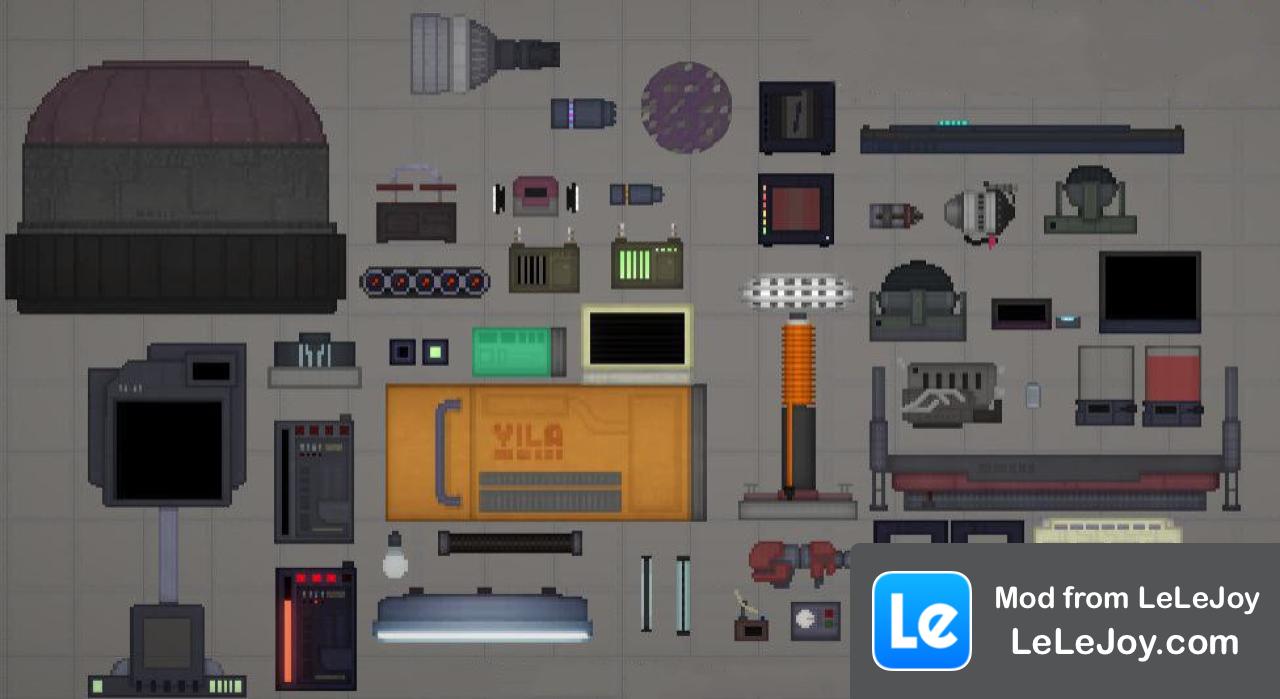 mod-pack for machinery items