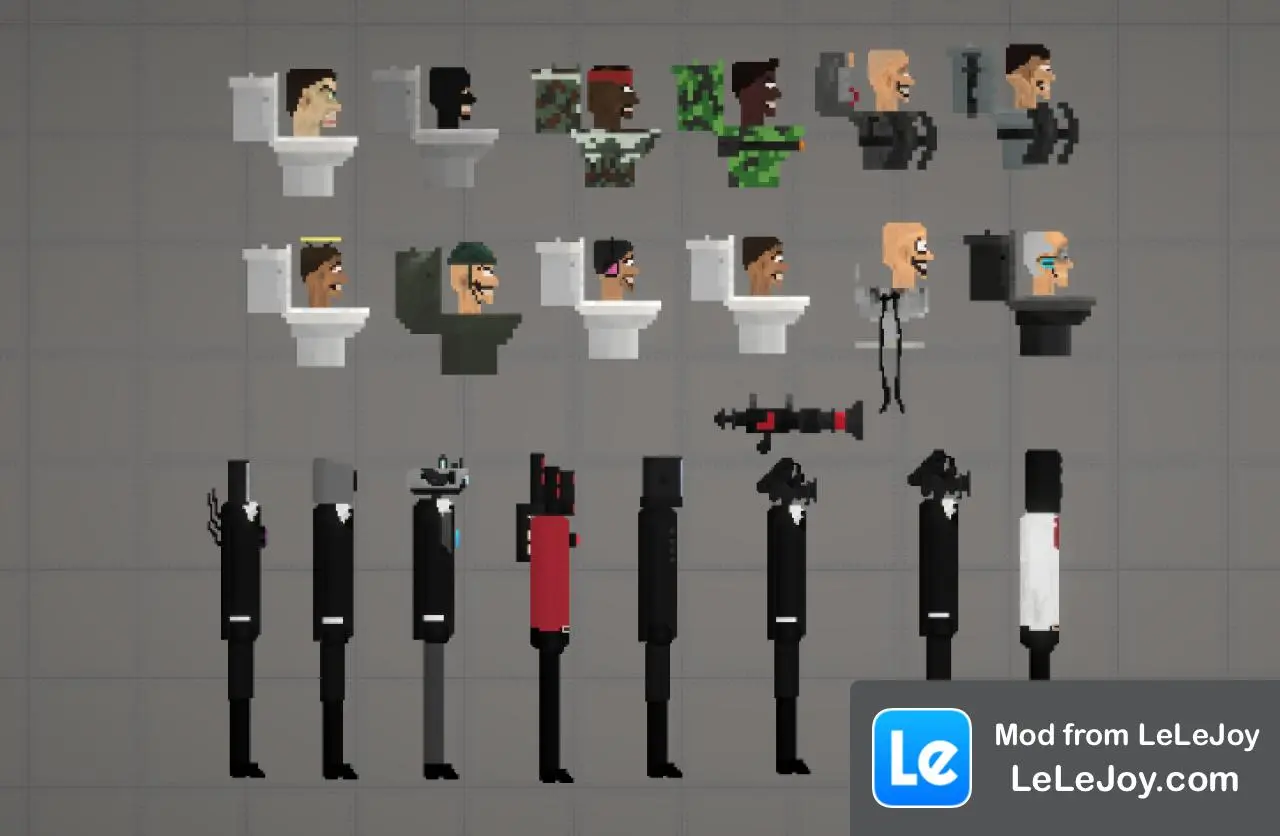 Crafty MP 的skibidi 厕所包