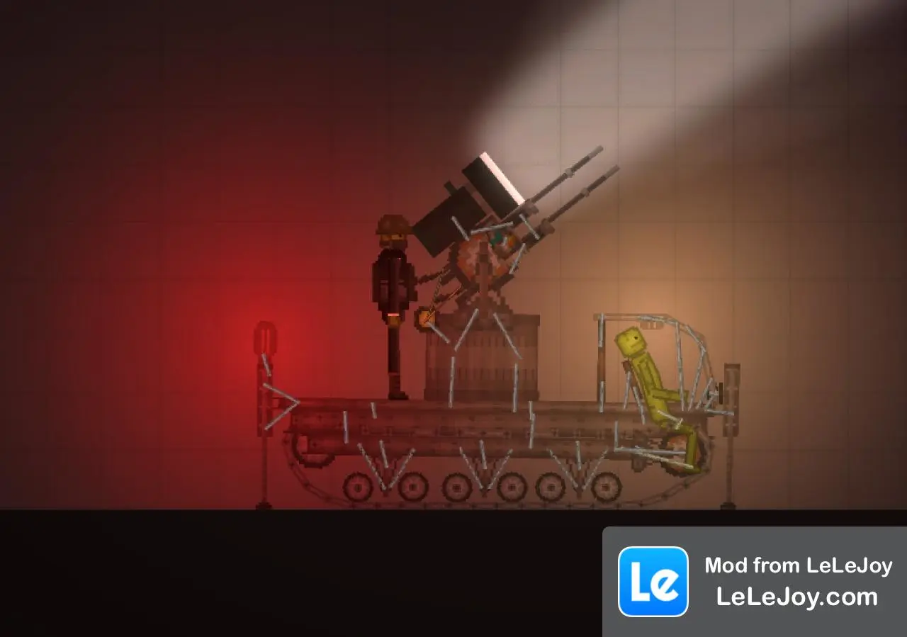 白帝国超自然防空坦克