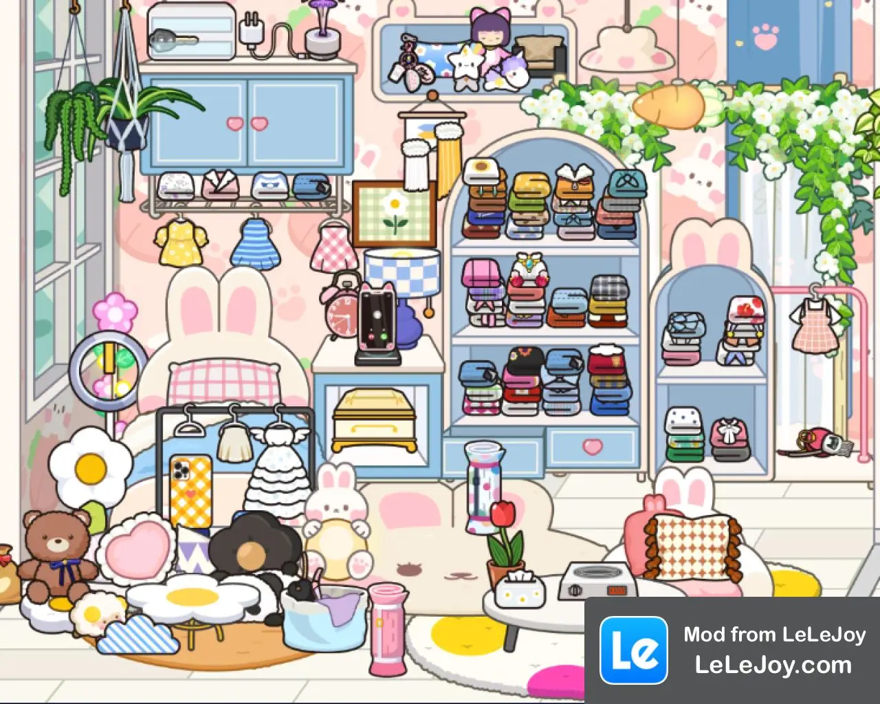 Tian Zai's Cute Wind Rabbit Apartment