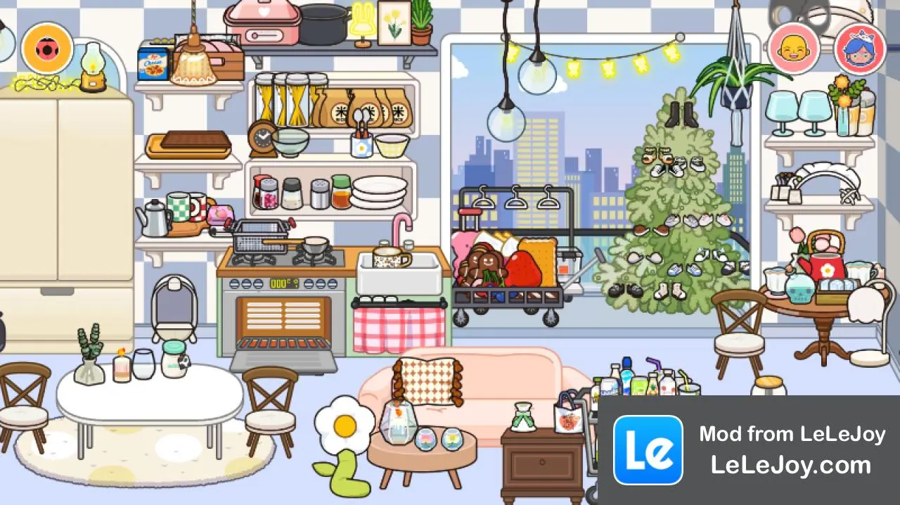 有很多物品的單人住宅