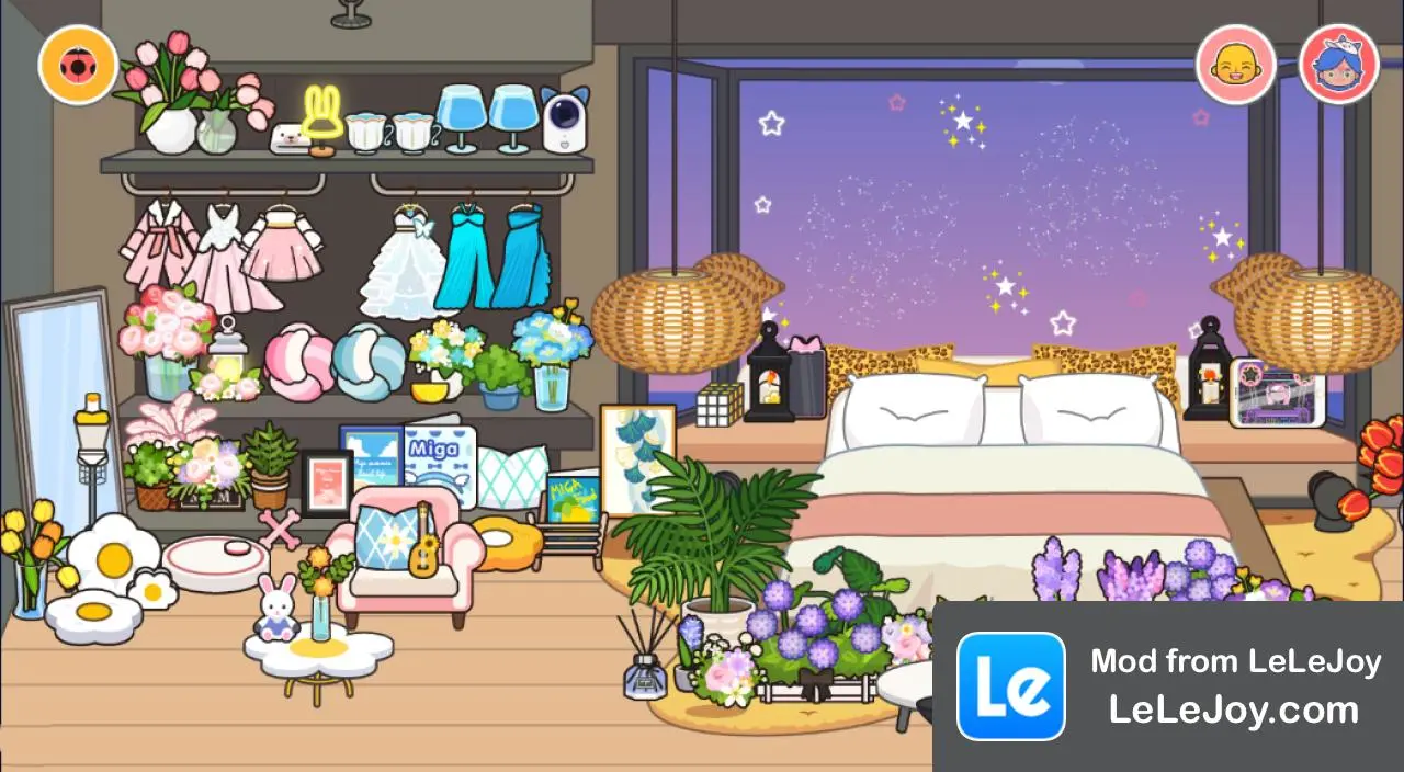 Light luxury style decoration(On the fourth floor of the hotel)