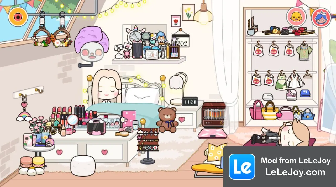 La vida diaria de los hermanos.