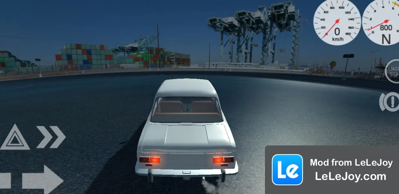 Simple Car Crash Physics Sim