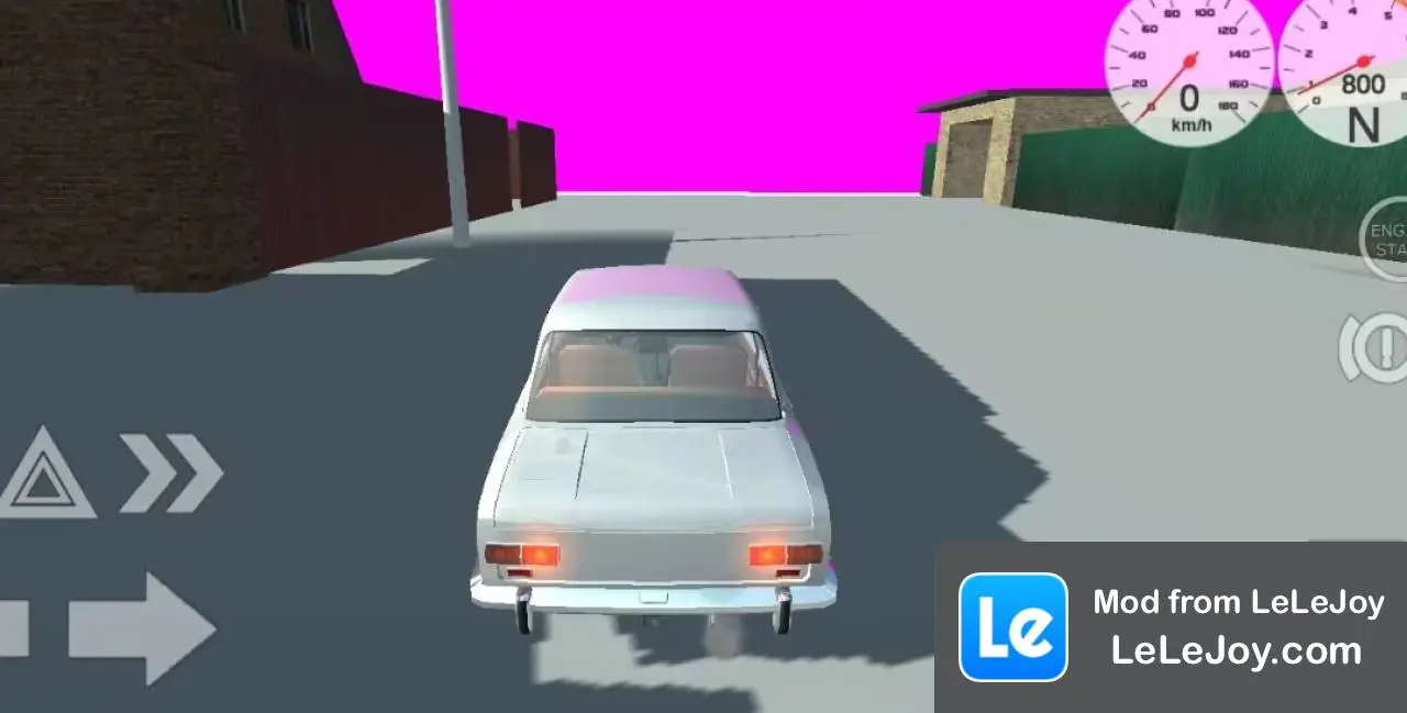 Simple Car Crash Physics Sim