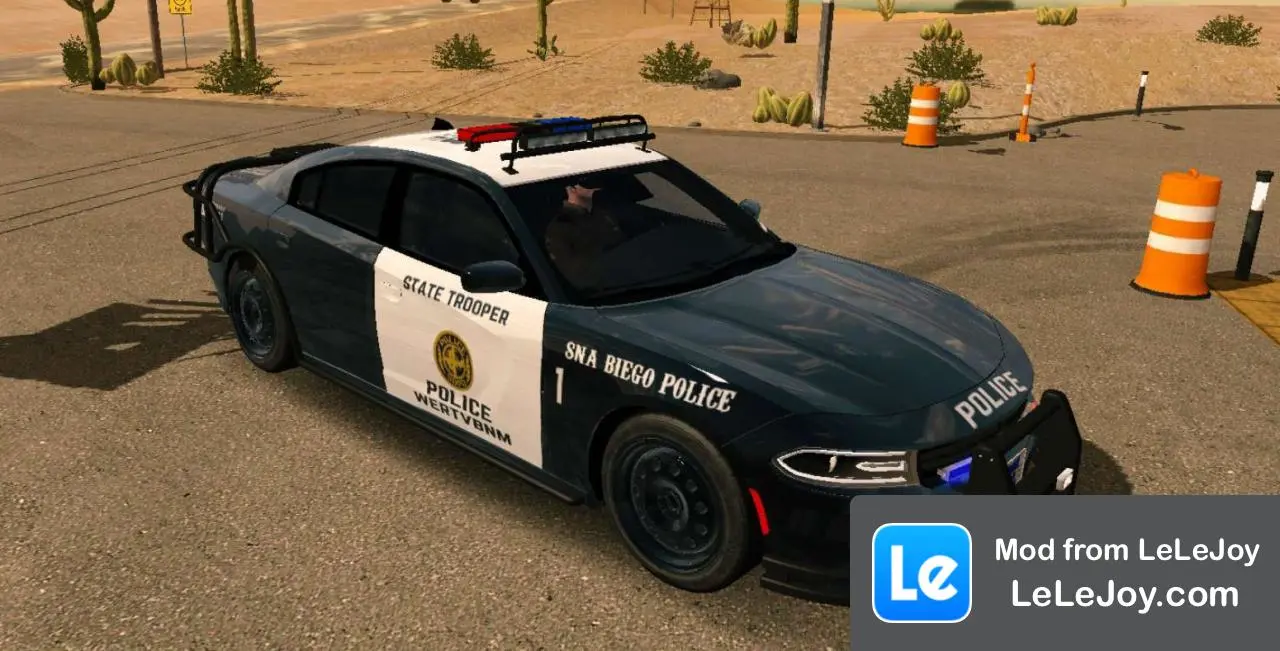 SDPD police car