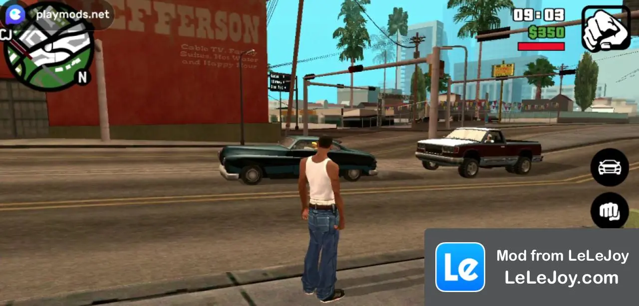 Tombol baru dengan gaya GTA 5