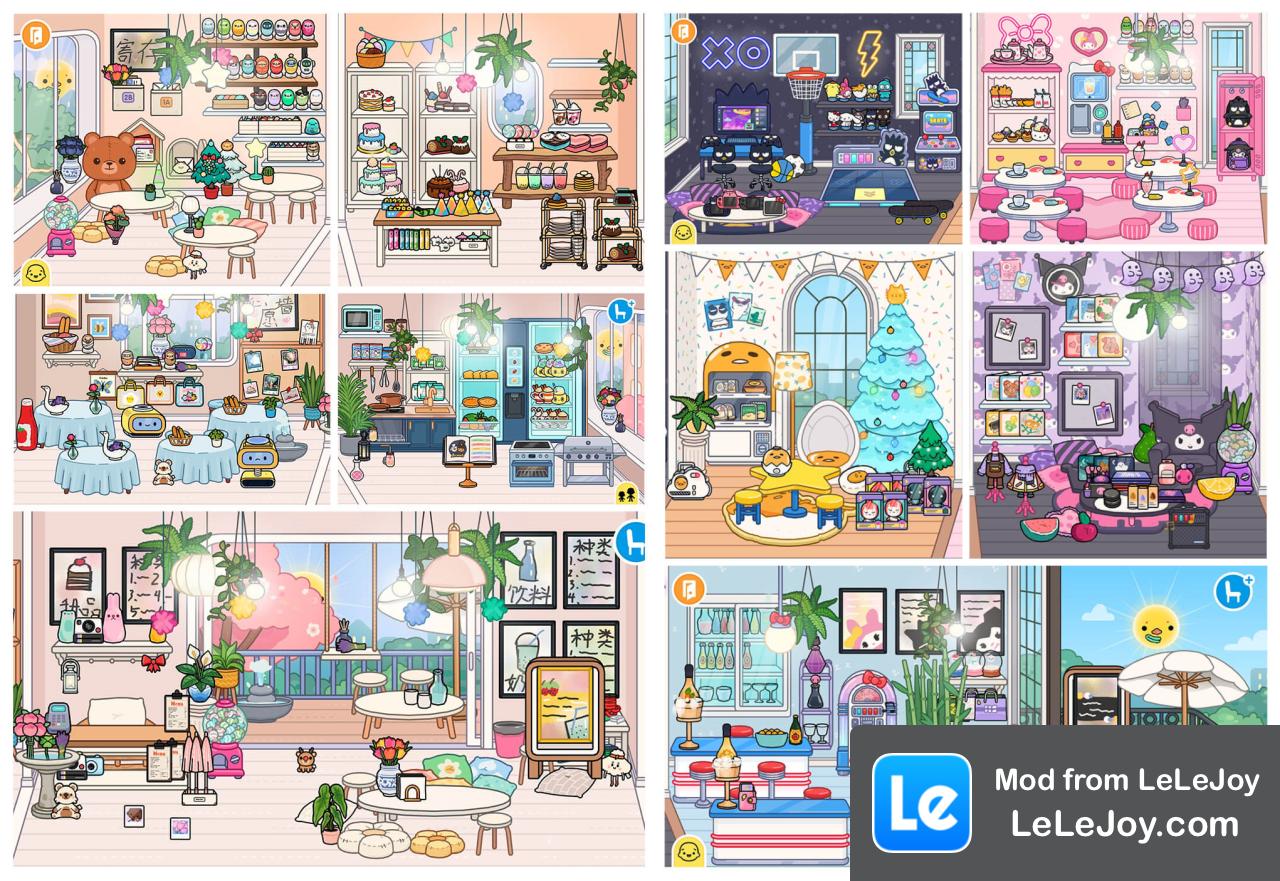 Yue's Sanrio online celebrity store(Bohemian house+Neon condos)