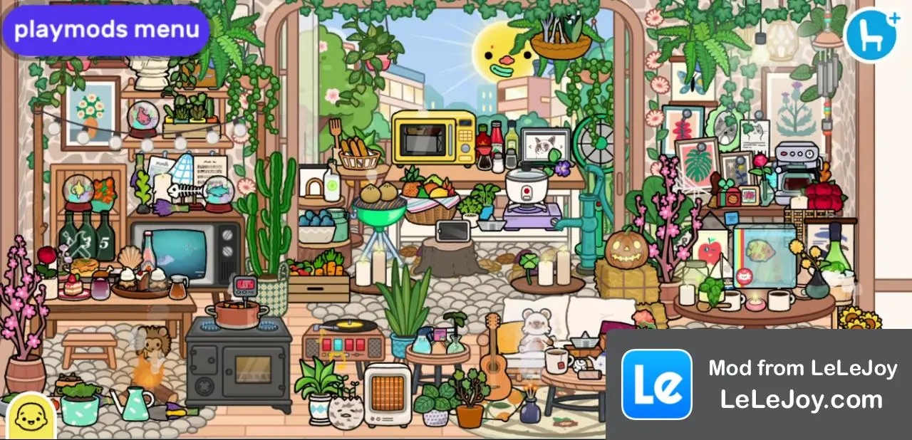 Retro Country Kitchen(Bonsai Building)