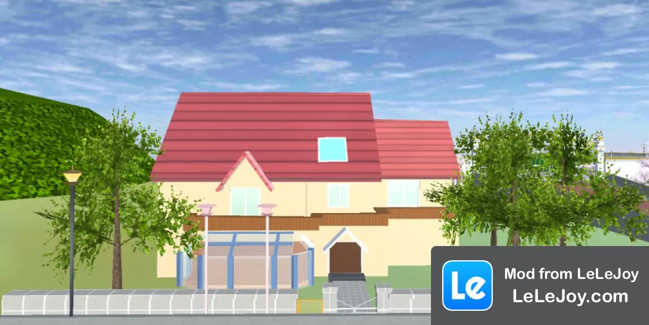 Rumah Peri Bunga Kecil Animasi Xia An'an