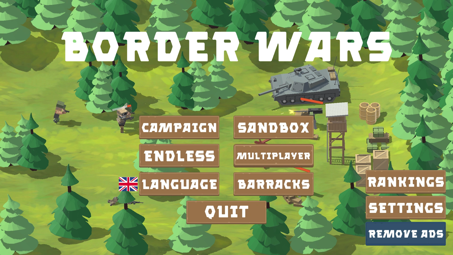 Border Wars: Military Games