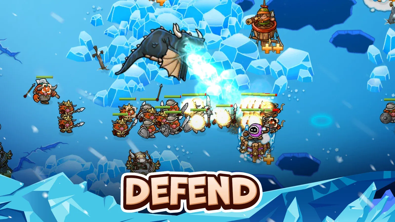 Crazy Defense Heroes ป้องกันหอ