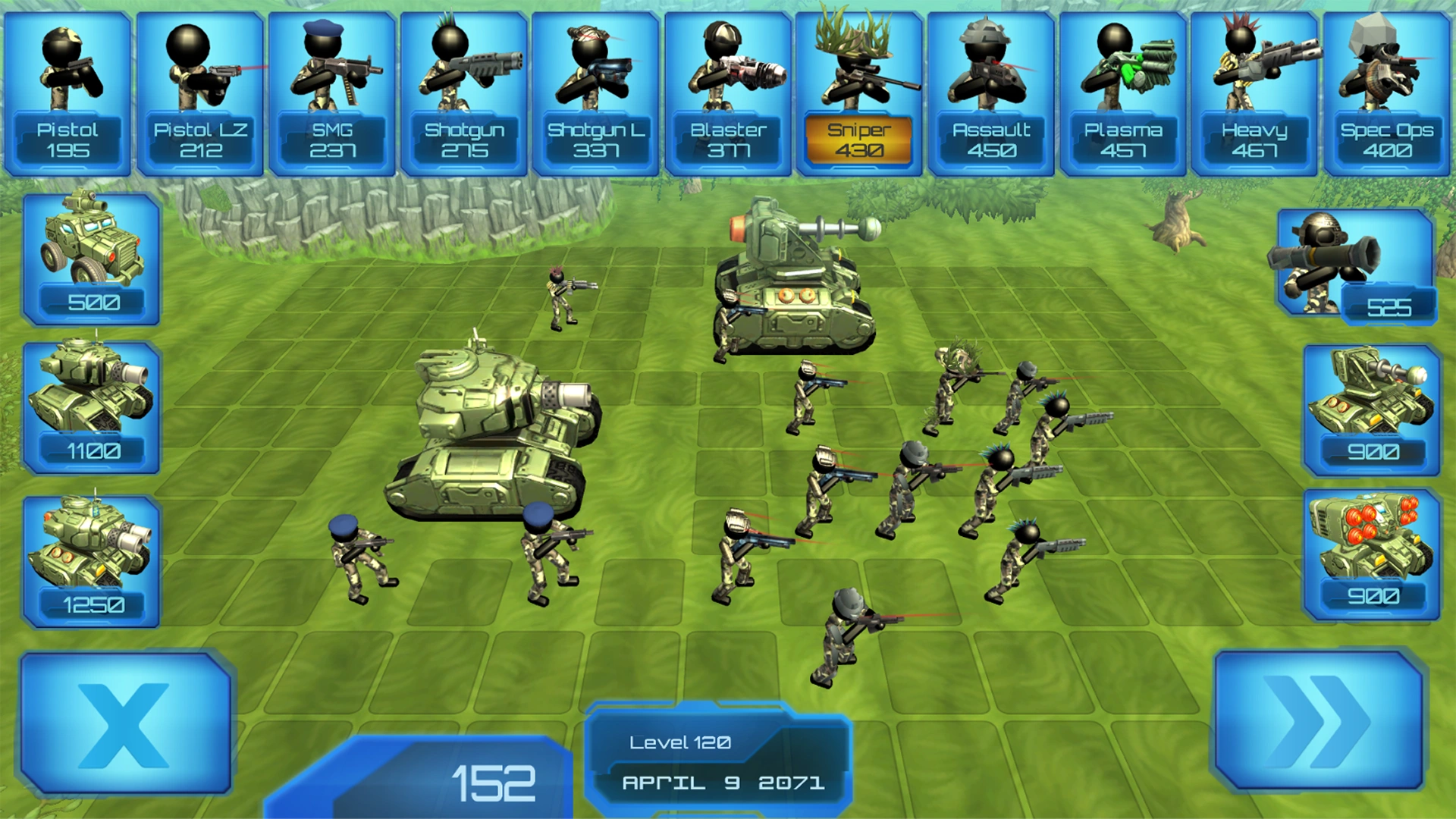 Stickman Tank Battle Simulator