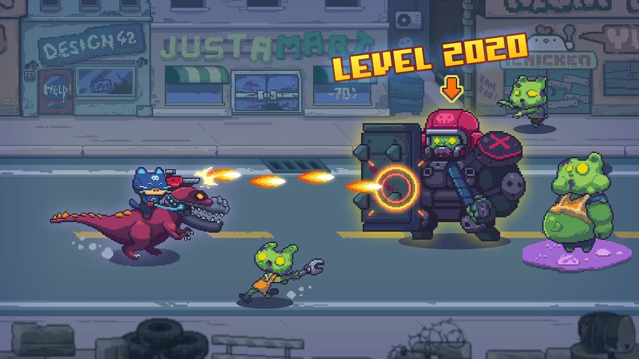 Cat Gunner Super Zombie Shoot