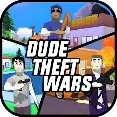 Dude Theft Wars FPS Open world