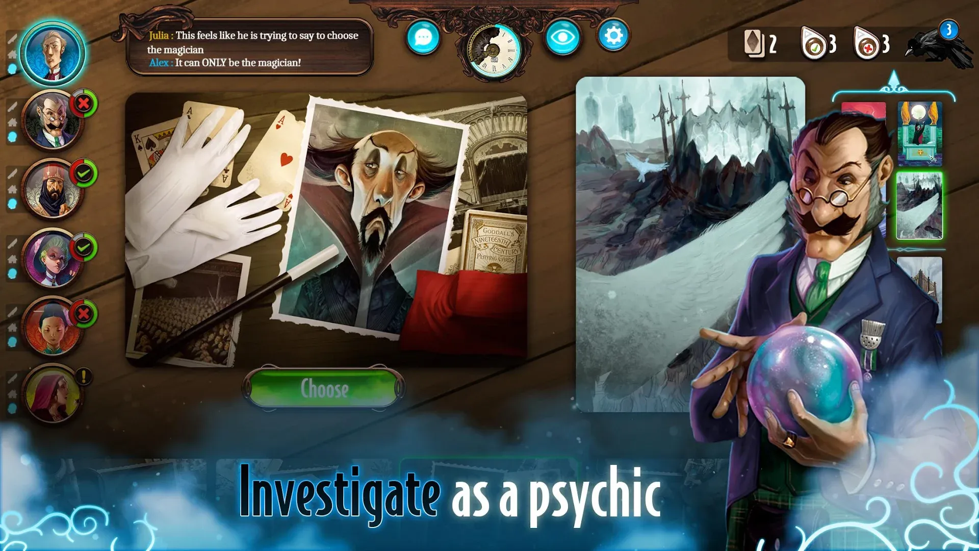 Mysterium: A Psychic Clue Game