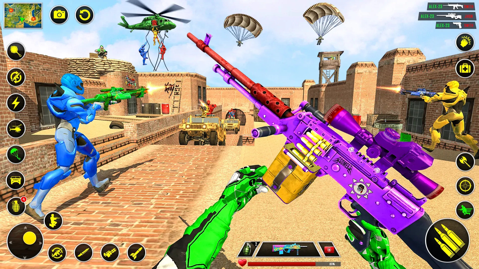 Fps Robot Shooting Games 2021