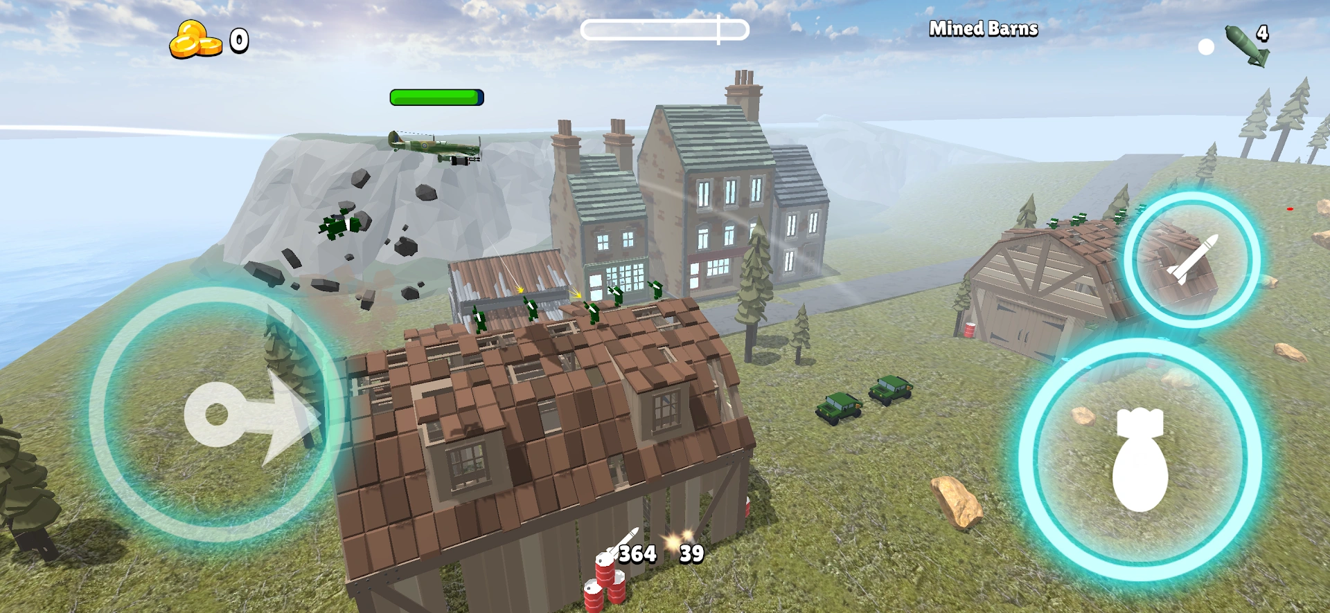Bomber Ace: WW2 war plane game