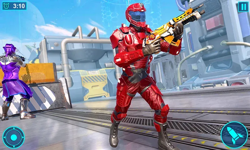 FPS 机器人射击游戏：枪支游戏