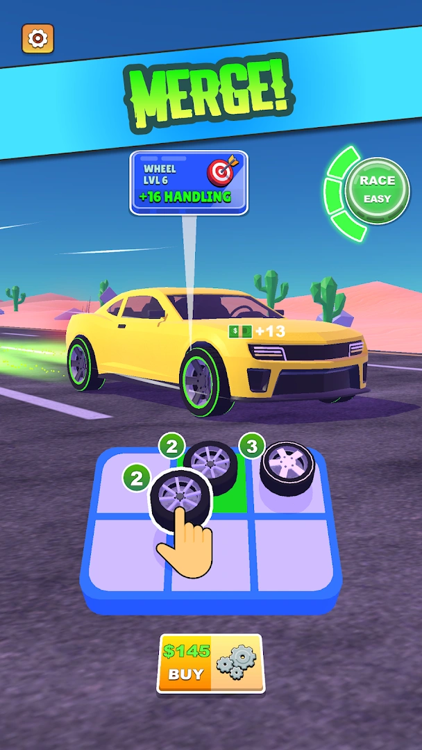 Merge Race: Supercar