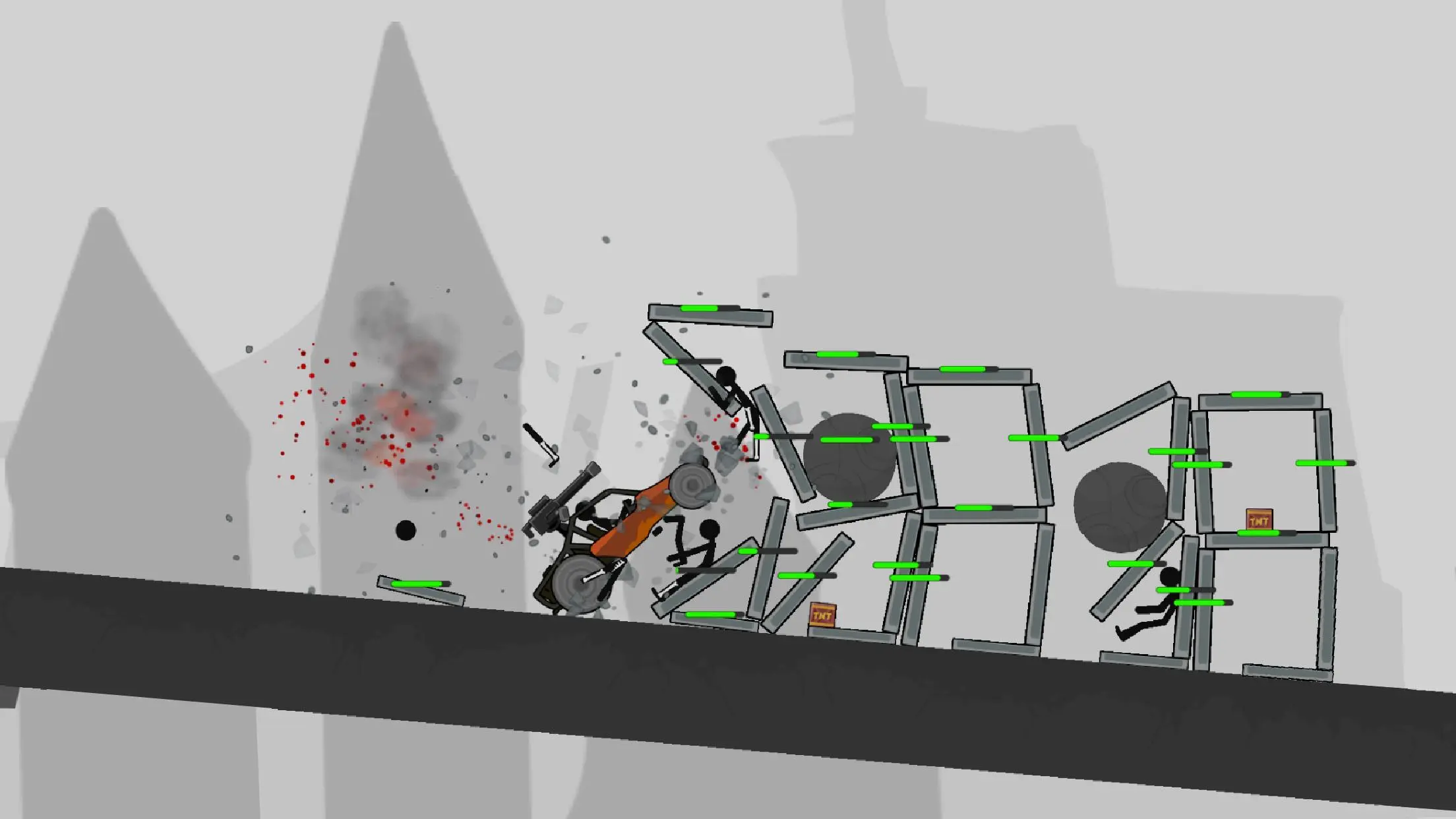 Stickman Race Destruction