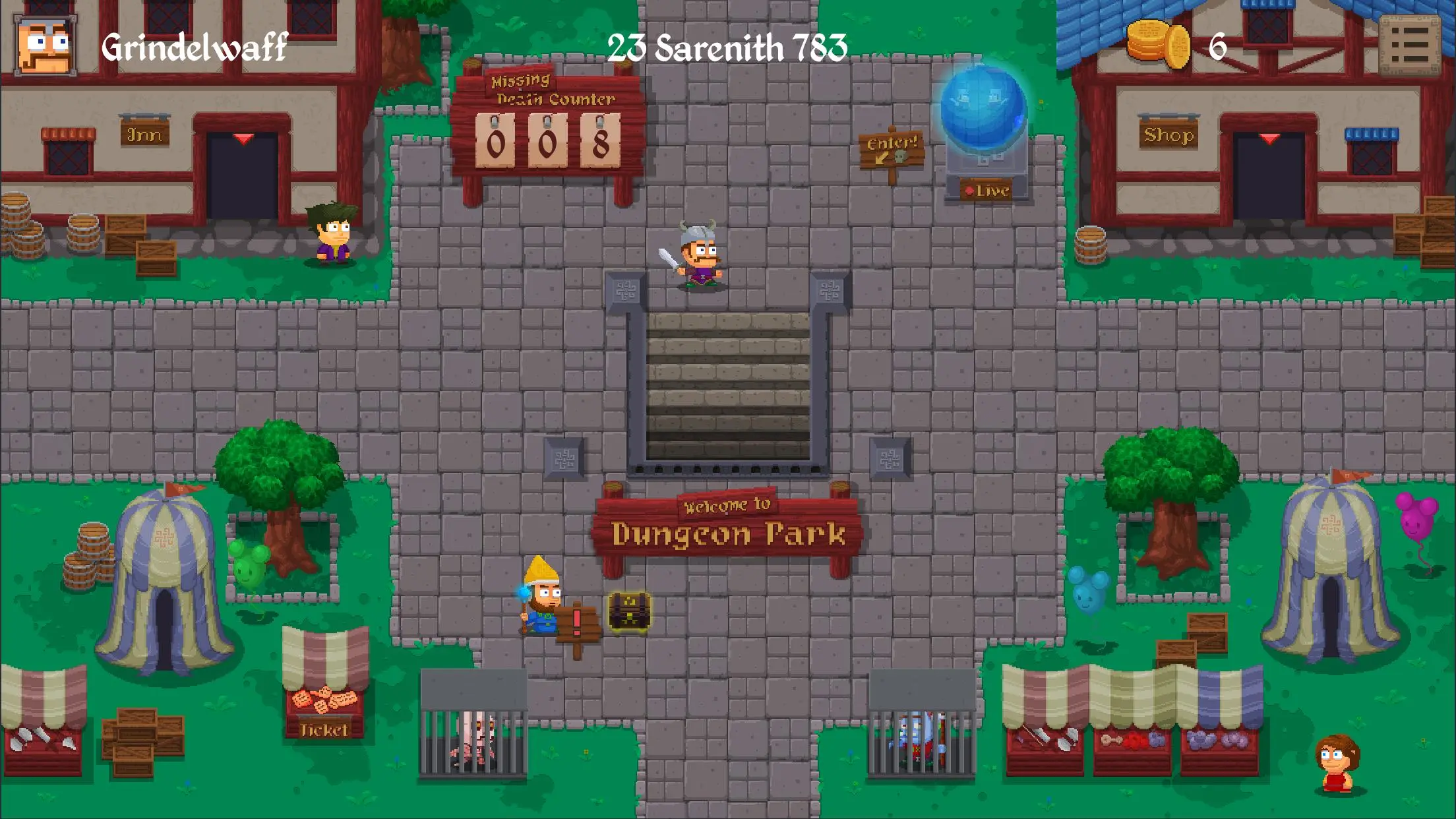 Dungeon Park Heroes