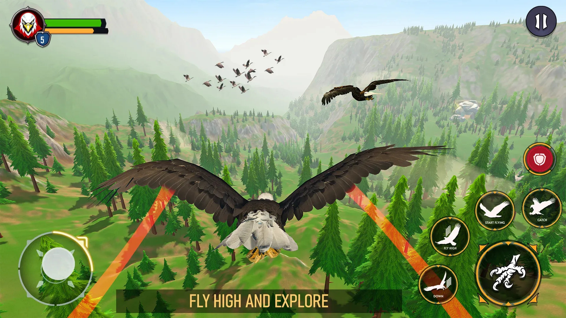 Eagle Simulator wild hunt game