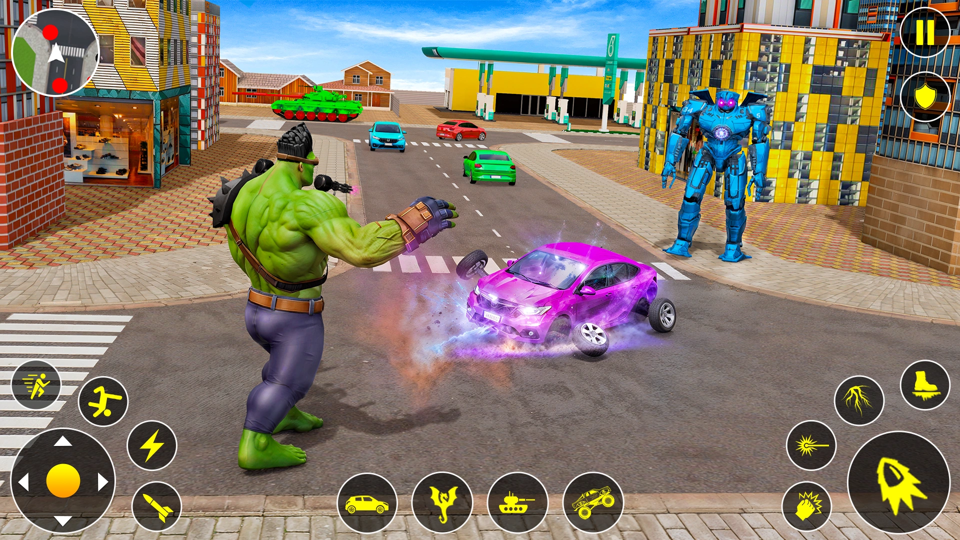 Incredible Monster Hero Battle