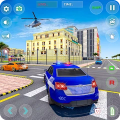 Cop Car Mengej 3d perma Polis