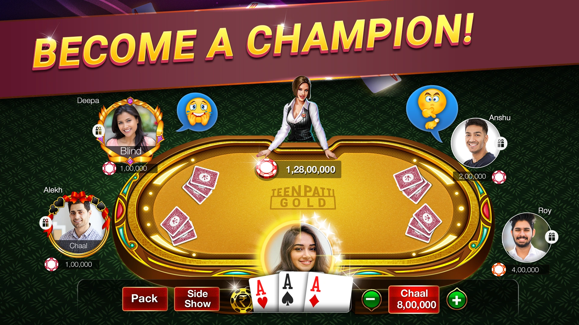 Teen Patti Gold, Rummy & Poker