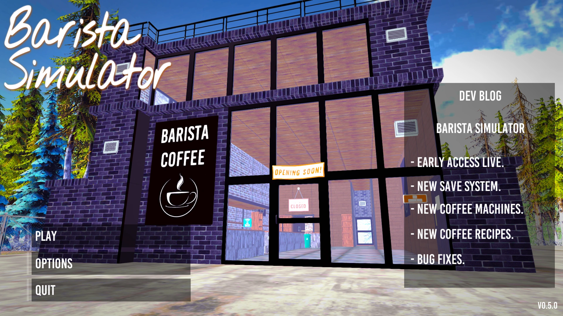 Barista Simulator