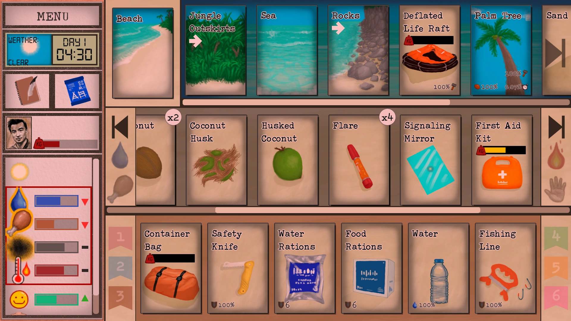 Card Survival: Tropical Island