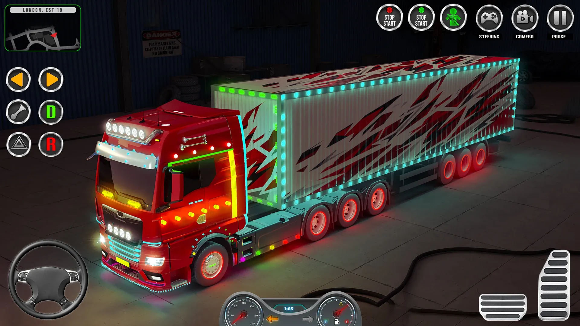 Real Truck Parking Game 3D Sim