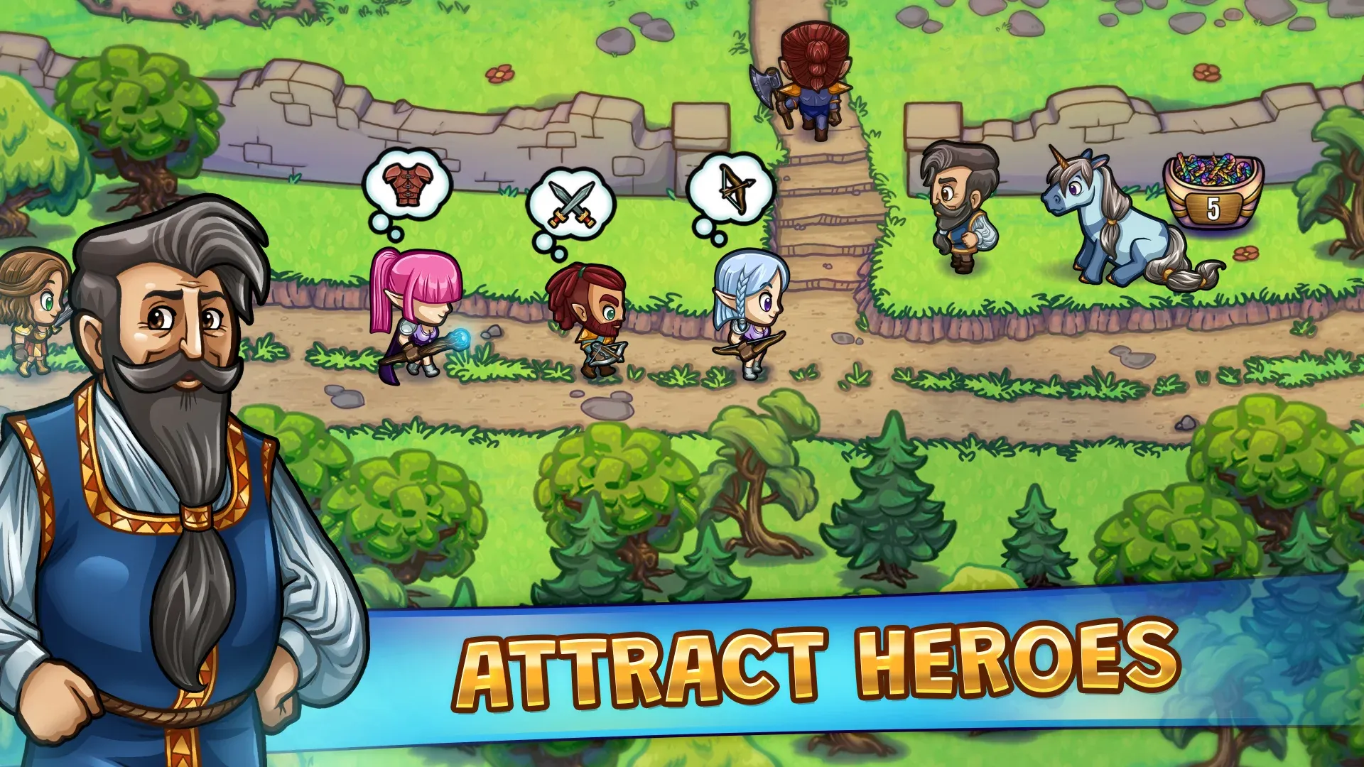 Hero Park: Shops & Dungeons