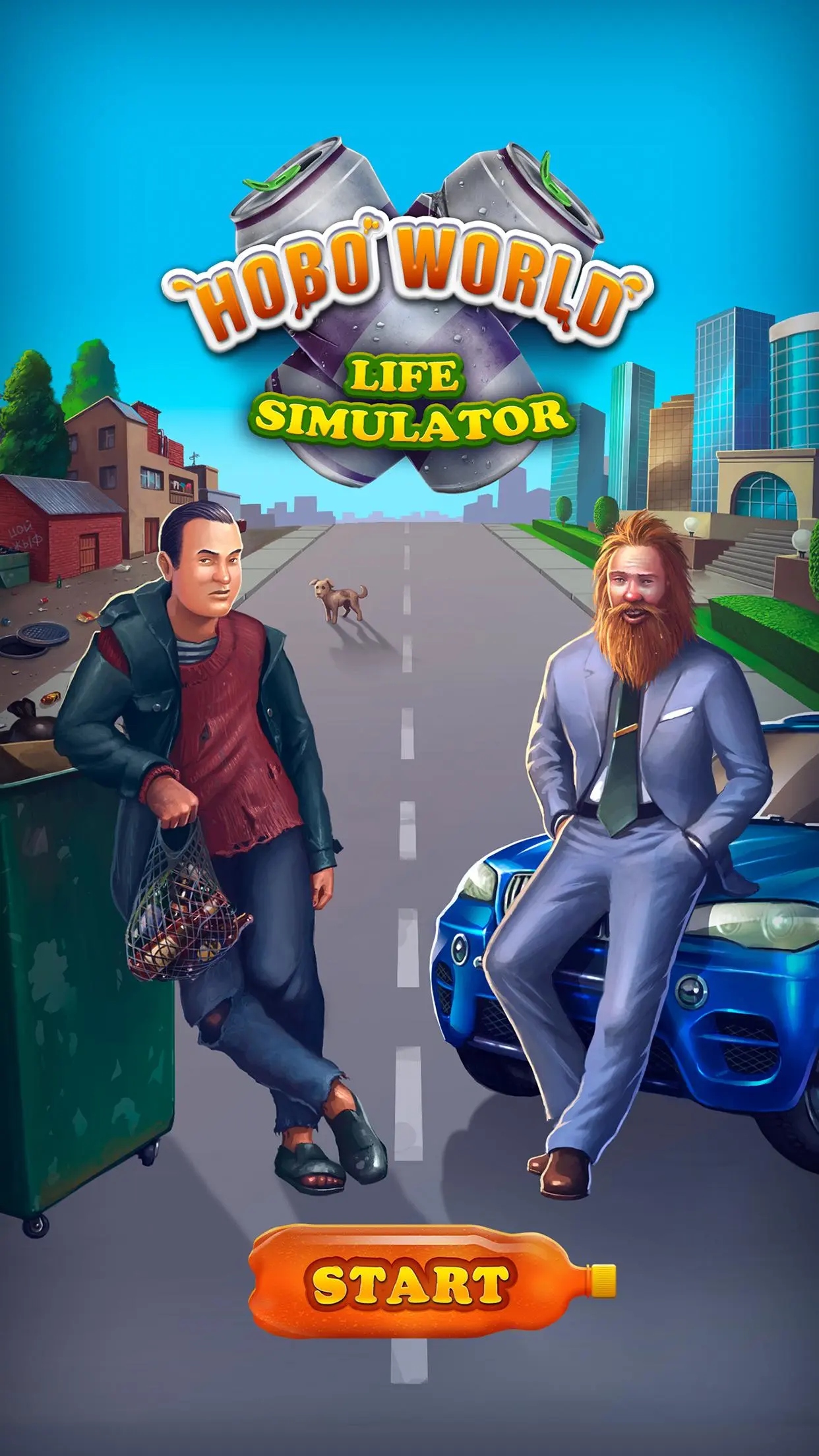 Hobo World - life simulator