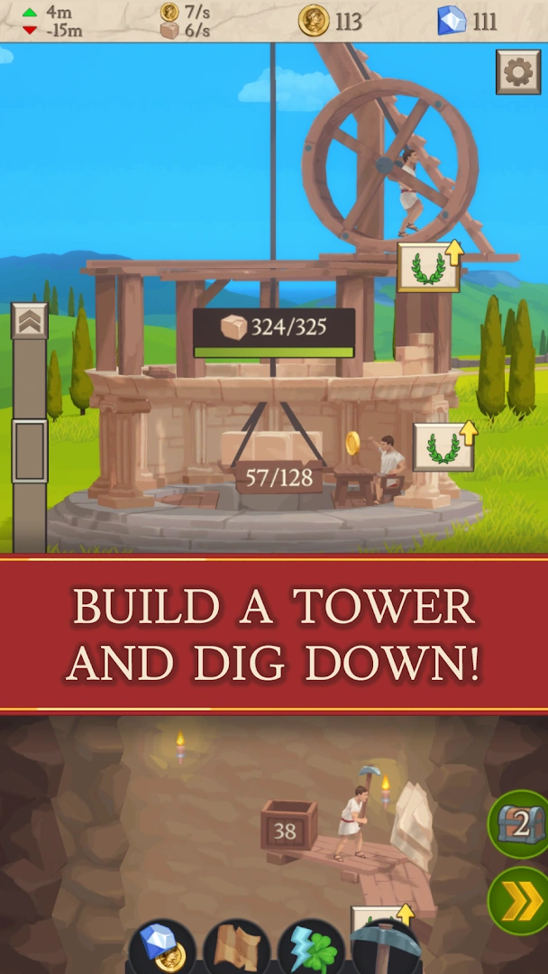 Idle Tower Miner & Stone miner