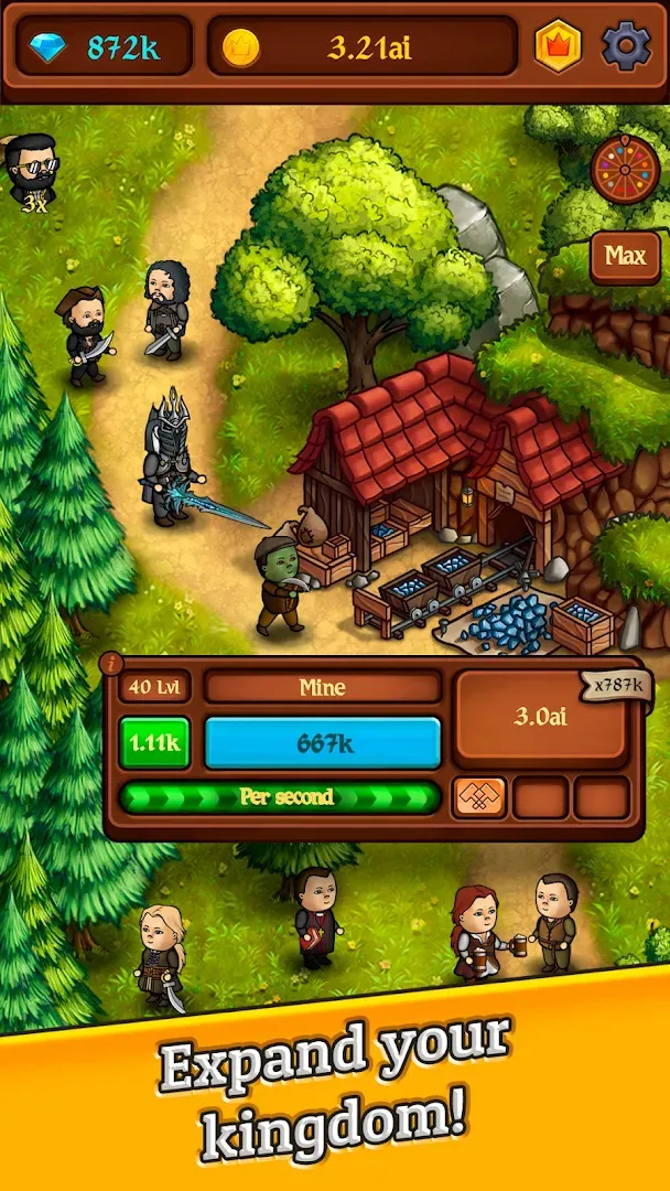 Kingdom: Idle Gold Tycoon