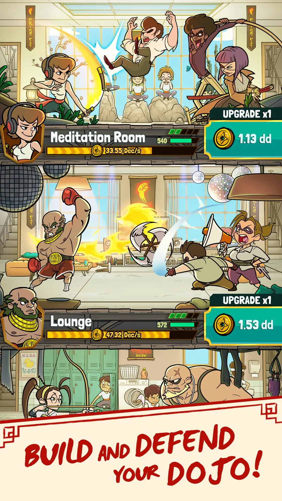 Kung Fu Clicker Idle Dojo