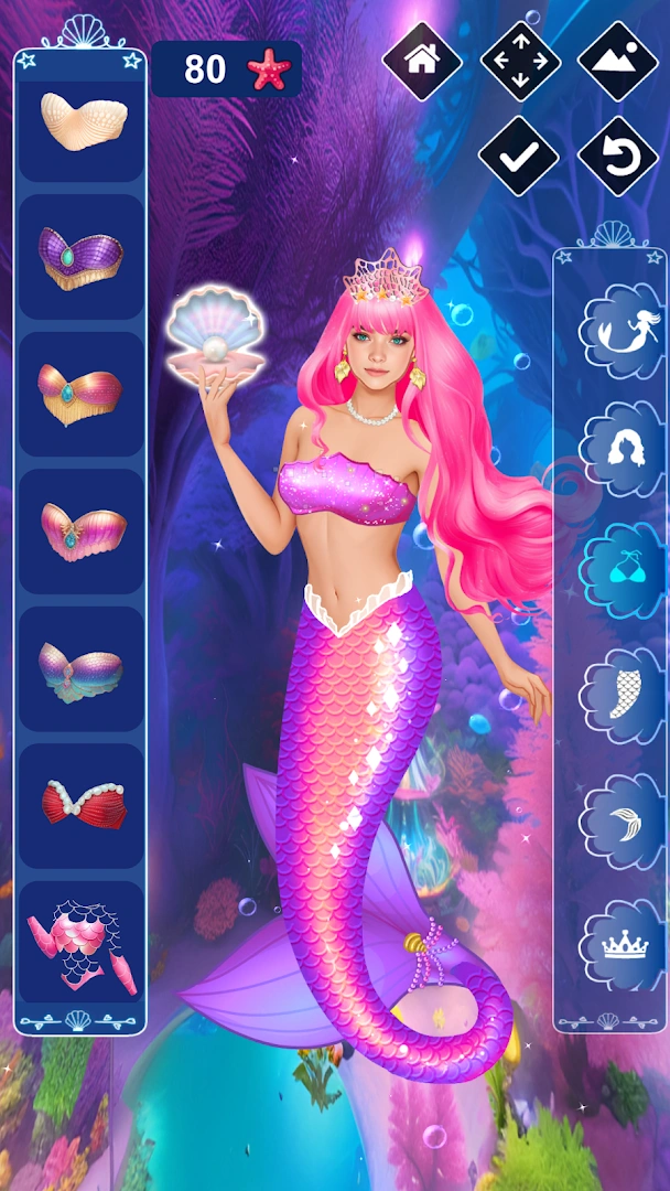 Mermaid Princess dress up