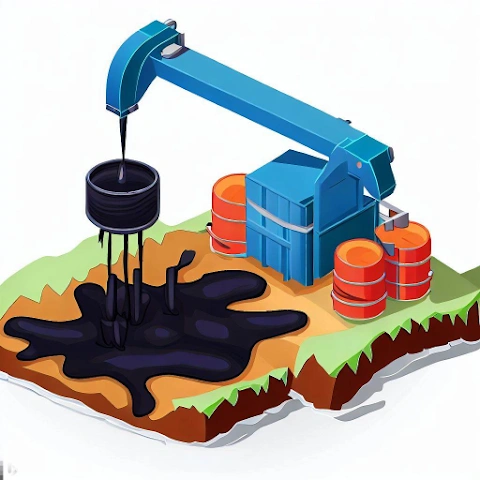 Oil Mining 3D - Petrol Factory