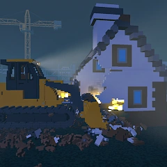 Pixel Destruction Simulator 3D