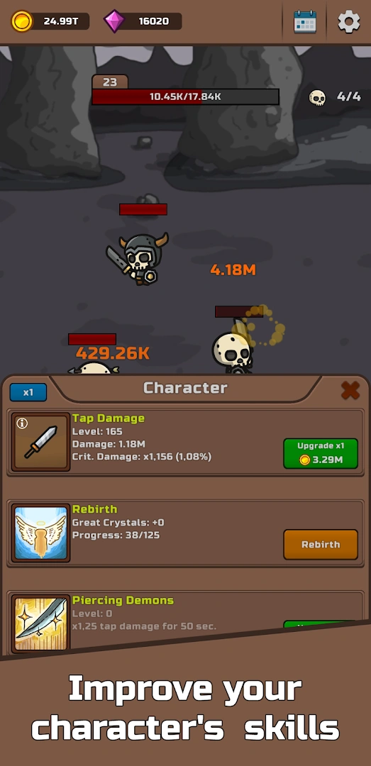 Tap Dungeon: RPG Idle Clicker