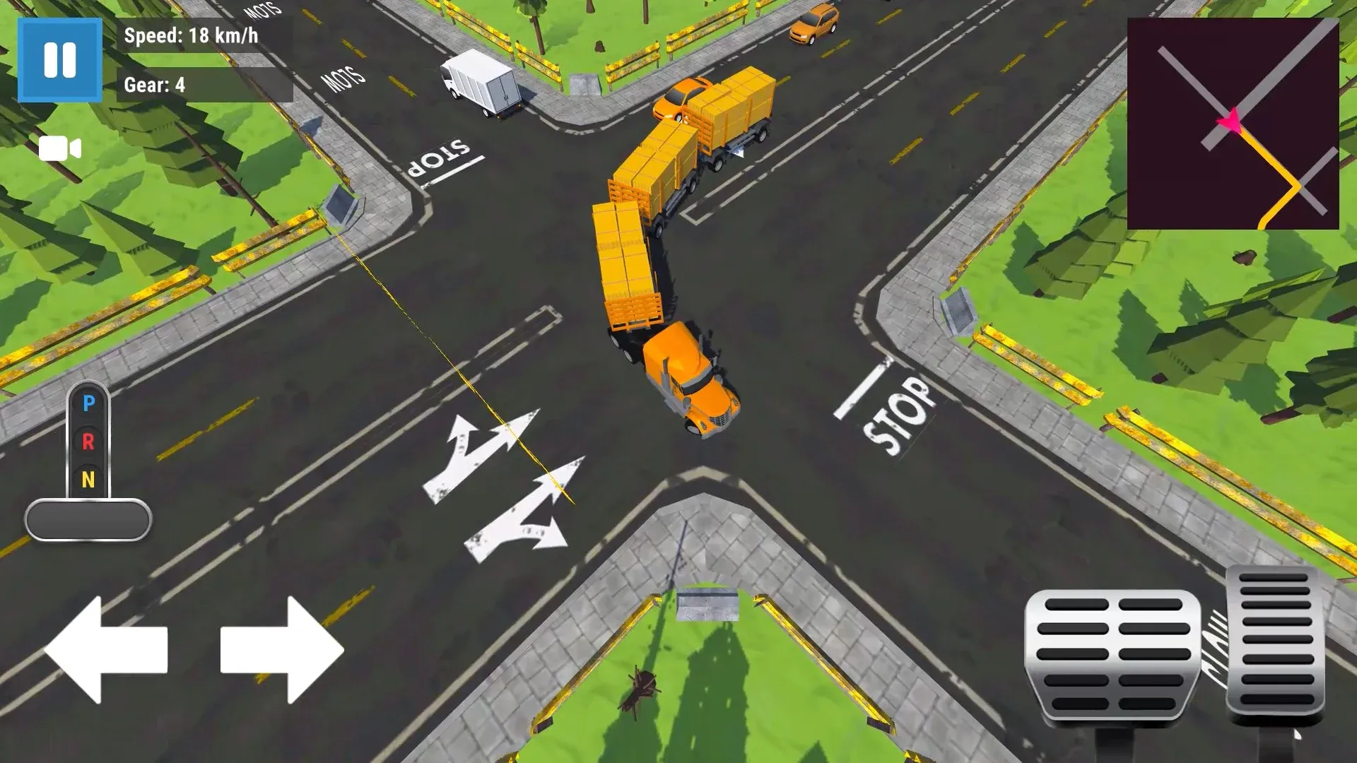 Angry Truck 3D Mini Simulator