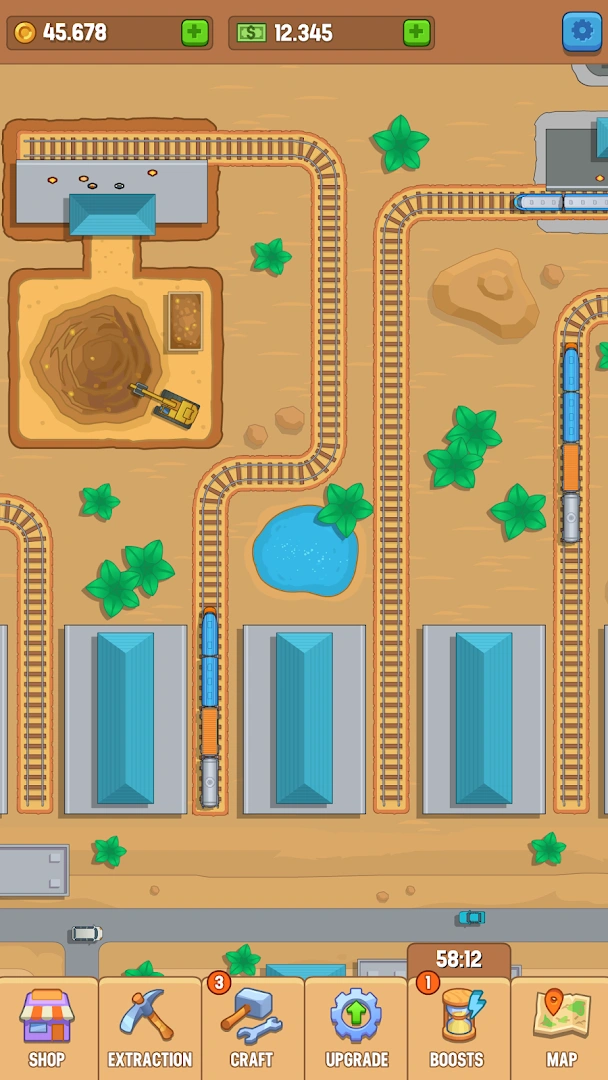 Train. Station. Railroad.