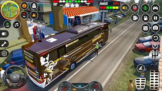 Public Coach Bus Driving Game