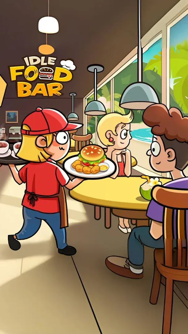 Idle Food Bar: Idle Games